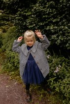 La Olivia Kids - Audrey Houndstooth Coat - 4Y