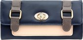 Marineblauwe portemonnee voor dames