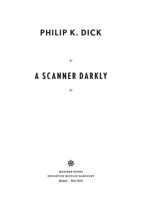 A Scanner Darkly