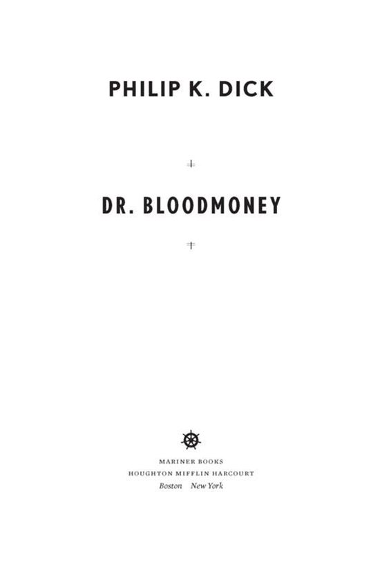 Dr. Bloodmoney - cover