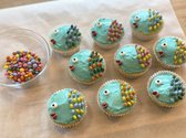 Bakpakket Kinderen - Vissen Cupcakes bakken - Bakmix cupcakes - Kindercadeau