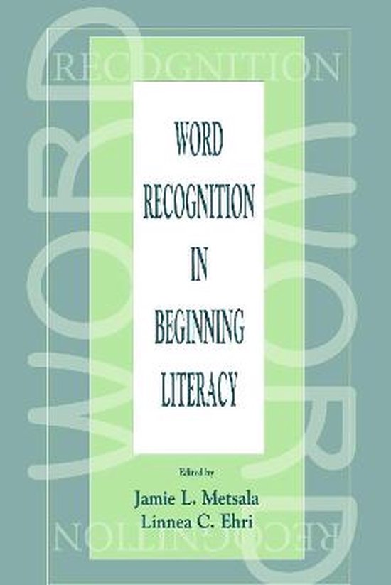 Word Recognition in Beginning Literacy - cover