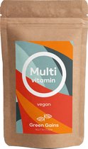 Multivitaminen - Green Gains Nutrition - Plantaardig - 50+ vitaminen - Composteerbare verpakking - 90 pillen (3 maanden)
