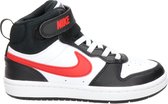 Nike Court Borough kinder sneaker - Wit rood - Maat 31,5