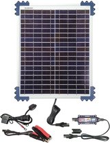 Tecmate Optimate Solar 20W Zonnepaneel Druppellader 1,6A - 12V Acculader Druppellader Motor / Scooter