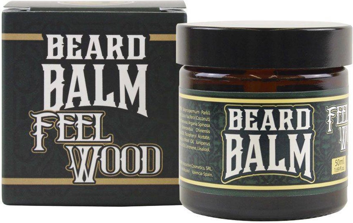 HeyJoe! Beard Balm nr4 Feel Wood | Baard Balsam | Baard Balm 60ml