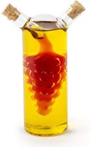 Culistar® 2-in-1 Olijfolie Fles - Oliefles - Oliefles Glas - Voor Olijfolie en Azijn - 300ML - Origineel Cadeau