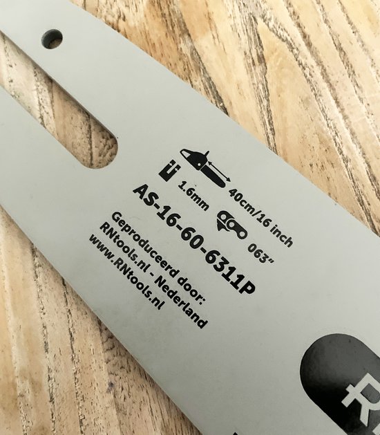 Combiset bestaande uit RNtools zaagblad Xtreme 40 cm en 5x RNtools zaagkettingen 3/8 1.6mm 60 schakels speciaal voor Stihl van RNtools — afbeelding 2