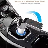 Auto-Bluetooth / Transmitter Lader  + Aux kabel / Handsfree Bellen en Muziek Streamen in de Auto