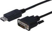 ASSMANN Electronic AK-340301-050-S 5m DisplayPort DVI-D Zwart video kabel adapter