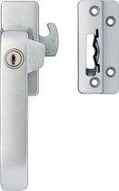 AXA Veiligheidsraamsluiting modern (model 3329) Aluminium: met cilinderslot links SKG*