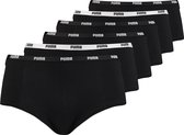 Puma 6-Pack dames mini boxershorts - S - Zwart