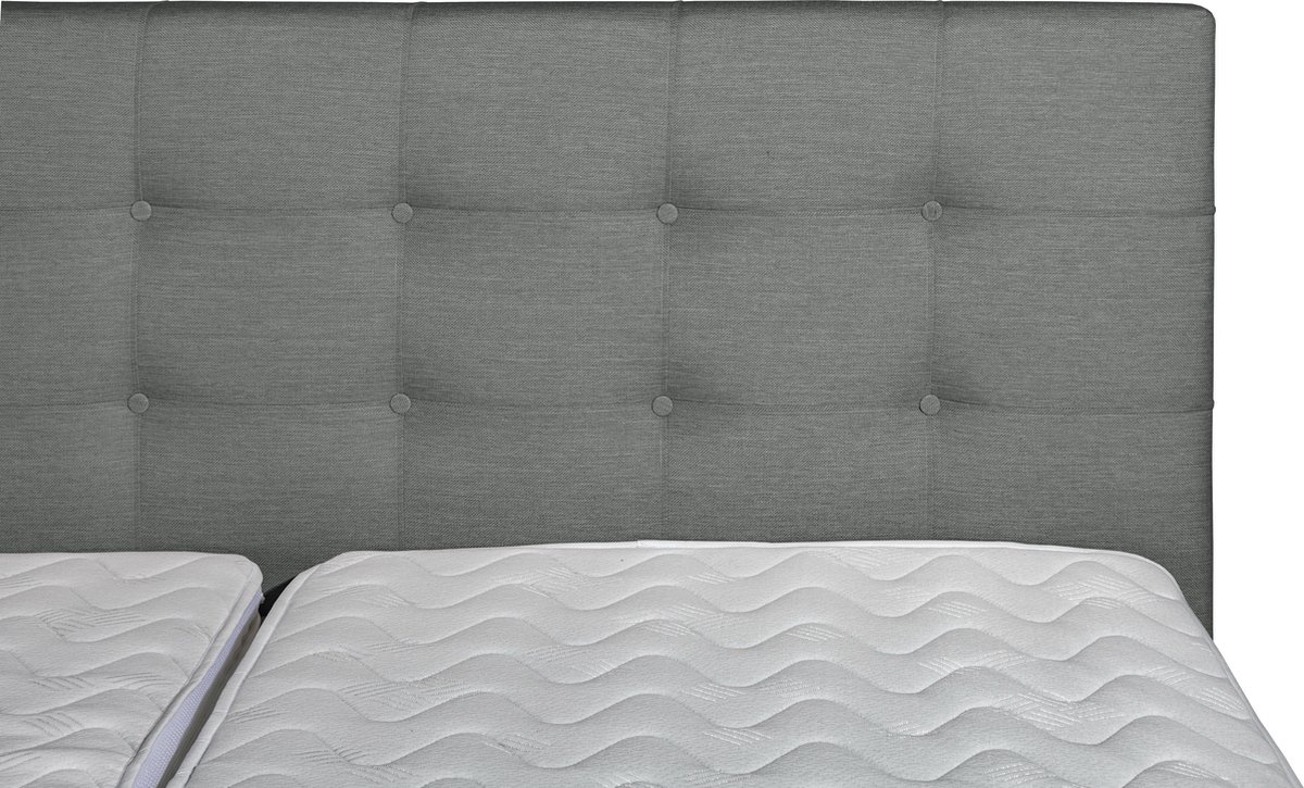 Anno 1588 Elektrische Boxspring LUXA - Pocketvering - Luxe Topper - Grijs - 160x200 cm - Inclusief Montage + Dekbed en Kussens thumbnail 4