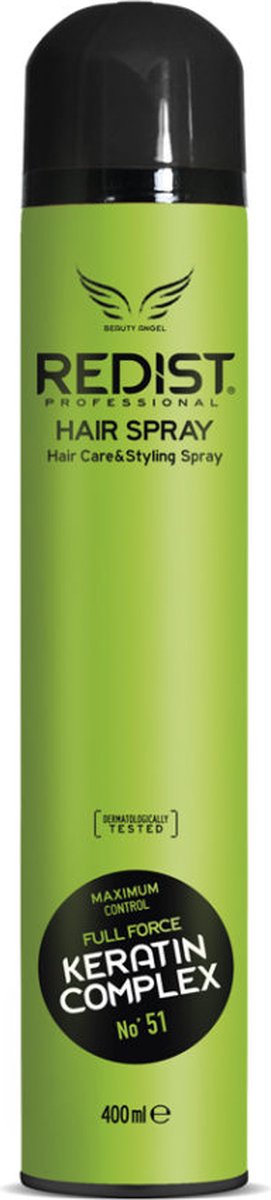 Redist - Hair Spray - Styling Spray - Full Force Keratin Complex - 400ml