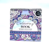 Craft sensations paars kleurboek met 80 ontwerpen