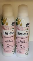 Deospray Balea  Deodorant - Soft Flower - Per 2 Stuks!