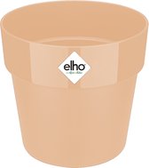 Elho Pot de fleurs 14x13cm 1, 3L Cache-pot Plastique résistant au gel Nude