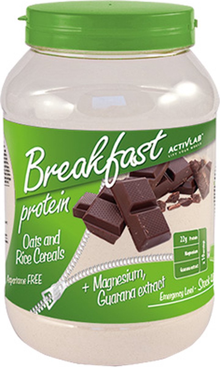 Activlab Protein Breakfast (1000g) Chocolate - Eiwitten - Maaltijdvervangers