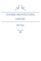 China Classified Histories - Chinese Architectural History