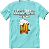 Tarwe Smoothie T-Shirt | Bier Kleding | Feest | Drank | Grappig Verjaardag Cadeau | - Licht Blauw - M