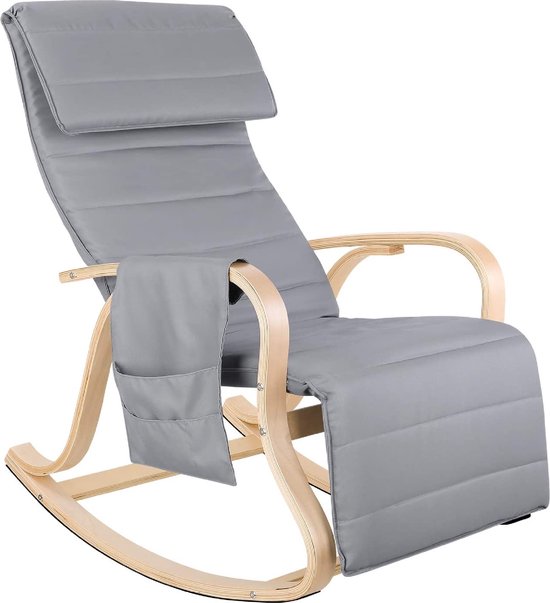 cabine hel sieraden Luxiqo® Ligstoel - Schommelstoel - Schommelende Stoel - Ergonomische  Ligstoel -... | bol.com