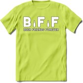 Beer Friends Forever T-Shirt | Bier Kleding | Feest | Drank | Grappig Verjaardag Cadeau | - Groen - S