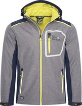 The Wildstream - Herenjas - Fleece gevoerd - Iwind - Grey Navy-Maat XXL