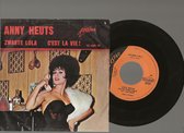 ANNY HEUTS - ZWARTE LOLA / C'EST LA VIE 7  "vinyl single