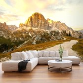 Fotobehang - Beautiful Dolomites.