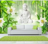 Fotobehang - Buddha and nature.