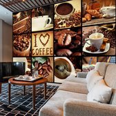 Fotobehang - Coffee - Collage.