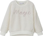 Name it Meisjes Sweater Tenna White Alyssum - 110