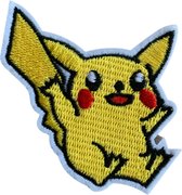 Pikachu strijk embleem - pokemon patch - patches - stof - applicatie