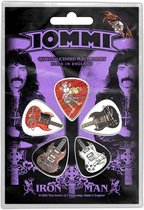 Tony Iommi Plectrum Iron Man Set van 5 Multicolours