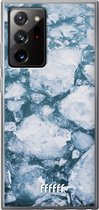 6F hoesje - geschikt voor Samsung Galaxy Note 20 Ultra -  Transparant TPU Case - Arctic #ffffff