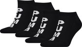 PUMA  Logo Sneaker 4-Pack Heren Sokken - Maat 39-42