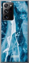 6F hoesje - geschikt voor Samsung Galaxy Note 20 Ultra -  Transparant TPU Case - Cracked Ice #ffffff