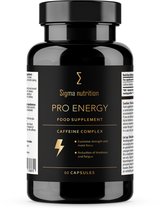 Sigma Nutrition | Pro Energy | Energie booster | Tegen vermoeidheid | Beter uithoudingsvermogen | Meer focus