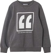 Name it sweater jongens - grijs - NKMvalon - maat 158/164