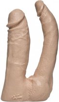 Vac-U-Lock - The Naturals® Vac-U-Lock - Double Penetrator - Dubbele Dildo - Dildo - Vibrator - Penis - Penispomp - Extender - Buttplug - Sexy - Tril ei - Erotische - Man - Vrouw - Penis - Her