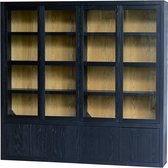 Fort collection 4 door cabinet (black) 230x40x194-focb005blk
