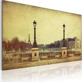 Schilderij - Parijs - de stad van dromen.