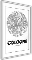 City Map: Cologne (Round)