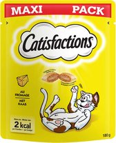4x Catisfactions Kattensnoepjes Kaas 180 gr