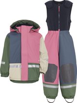 Didriksons - Waterdichte regenset voor kinderen - Boardman kids 2 - Roze - maat 140 (140-146cm)