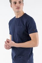 P&S Heren T-shirt-FRANK-Navy-XXL