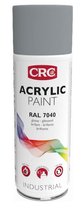 CRC Spuitverf Acryl - Spuitbus, 400 ML, Window Grey, Hoogglans, 7040
