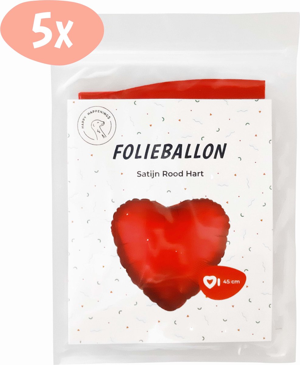 Folieballonnen Knuffel op afstand Hart Goud