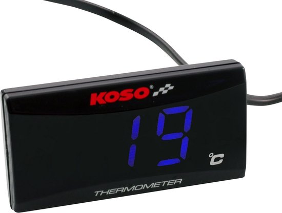Digitale Temperatuurmeter Koso | Water- of Olietemperatuur | | bol.com