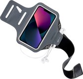 Mobiparts Comfort Fit Sport Armband Apple iPhone 13 Zwart